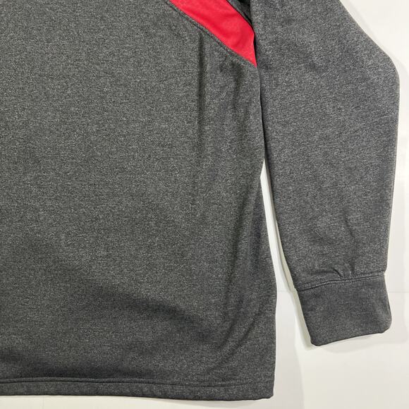 Texas Tech Red Raiders NCAA Red/Gray Hoodie Men's XL Full Zip Colosseum - Picture 11 of 11